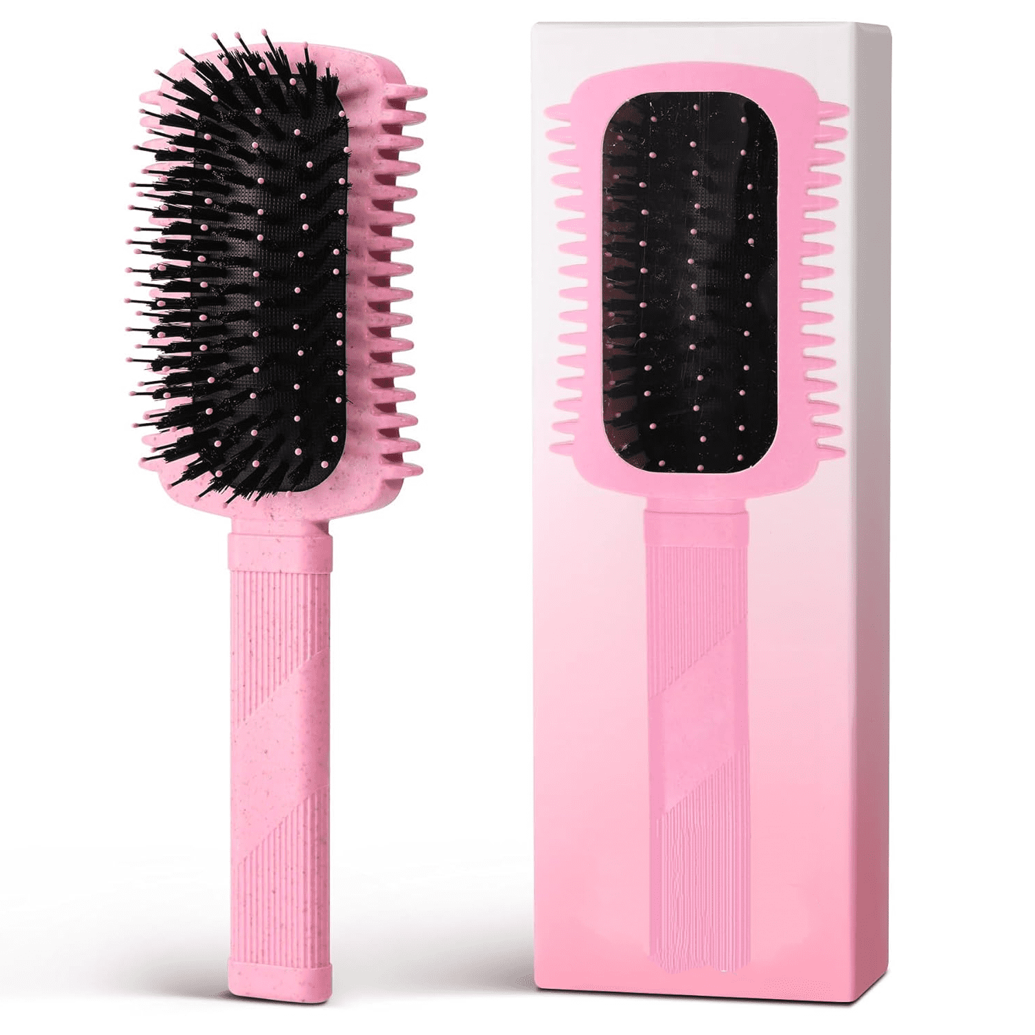 YSTIANN Curl Defining & Volumizing Brush –Detangles Shapes & Styles Women's Curls Reduces Pulling (1PC) WJ85-863