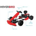 thumbnail image 3 of HOVERBIRD Accessoire de Hoverboard GoKart Kit de Hoverkart pour Tous les Hoverboards Compatibles - Rouge, 3 of 9