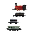thumbnail image 2 of MasteelfCA Ensemble de 4 Pcs de Véhicules Jouets en Alliage, Train à Vapeur Rétro à Rétrofriction, Modèle de Train, Jouets pour Enfants, Cadeaux pour Garçons (Rouge), 2 of 7