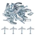 thumbnail image 1 of Uxcell Lot de 20 Ancres pour Boulons à Ressort à Bascule, Filetage Mâle 3/8"x3" à Ressort, Tête Ronde pour Boulon à Bascule Mural Creux, 1 of 7