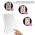 thumbnail image 4 of Lighted Makeup Mirror, White Makeup Mirror  For Home, 4 of 8