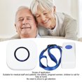 thumbnail image 4 of Caregiver Pager, 4 Level Volume Adjustment, Emergency Pager Nurse Alert System, 100-240V, IP55 Waterproof Button, Music Selection, Remote, Easy to Carry, 4 of 7