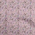 thumbnail image 1 of oneOone Velvet Pink Fabric Asian Suzani Sewing Material Print Fabric By The Yard 58 Inch Wide, 1 of 5