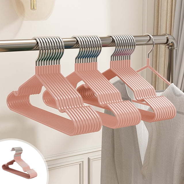 XYAIYT 10 Pack Clothes Drying Racks Non Slip Multifunctional Hangers Metal Construction with Hooks for Lanyards and Closets Space Saving Design Suit for Underwear and Socks