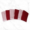 thumbnail image 4 of Hometrends Bar Mop Dish Cloth 6 pack, 100% Cotton, Red, 4 of 5
