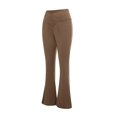 thumbnail image 3 of Women's Bootcut Yoga Pants Crossover High Waisted Workout Leggings Stretch Through Tummy Control Flare Pants, 3 of 6