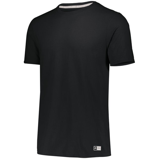Russell Athletic Jeune Essentiel 60/40 Performance T-Shirt, S, Noir