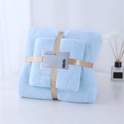 CQCYD Bath Towel Set 2 Piece 28x51 Inch Cotton Soft, Absorbent Quick Dry Lightweight Hotel Spa, Face Hand Towel, Towel Set for Home Bathroom Gym Beach Gift