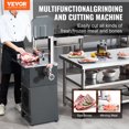 thumbnail image 2 of VEVOR 550W Commercial Electric Meat Bandsaw Stainless Steel Bone Sawing Machine, 2 of 9