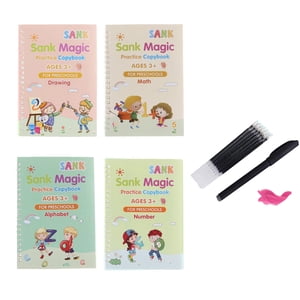 Livre d'exercice magique Sunken, Manuel d'entraînement pour enfants, Recyclage 20Ml Rédiger Notebook Journal Notebook,Spiral Notebook ,Notebook de couverture ,Blank Notebook et Sketch Notebook