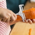 thumbnail image 4 of EGNMCR Paring Knife Peelers Adaptable Thickness Butter Cheese Shaver Cheese Chipper Cheese Scraper Kitchen Gadget Cheese peeler, 4 of 7