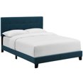 thumbnail image 1 of Amira Full Upholstered Fabric Bed (6000-AZU), 1 of 9