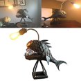thumbnail image 1 of Retro Table Lamp Angler Fish Decorative Lamp Lamp Decorative Lamp Table with Decorative Flexible Lamp Head Artistic Table Lamp for Home Bar Cafe, 1 of 6