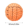 thumbnail image 2 of Volleyball Shape Squeaky Sturdy Chew For Teething And Molar Care, 2 of 4