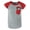 Light Grey, variant on Disney Youth Minnie Mouse Peeking Pocket Tee Shirt