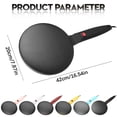 thumbnail image 2 of LAILLSH instant Crepe Maker, Crepe Maker Machine, Electric Round Pancake with Auto Temperature Control, Long Handle for Egg Roll Tortilla - 2026 New Arrival🔥, 2 of 9