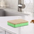 thumbnail image 5 of Dishwashing Wood Pulp Cotton Rags Dishwashing Grease Stain Sponge Block Wipe Tool Wipe Cleaning, 5 of 5
