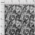 thumbnail image 2 of oneOone Velvet Gray Fabric Abstract Sewing Material Print Fabric By The Yard 58 Inch Wide, 2 of 4