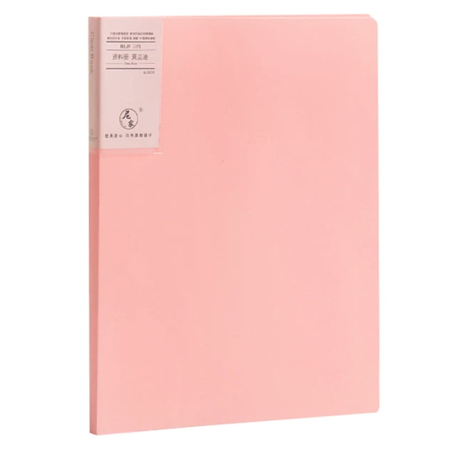 Labymos Format A4 Présentation Livre Présentoir Livre Organisateur de Documents Imperméable avec Protège-Feuille à 30 Pochettes pour