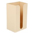 thumbnail image 1 of 1Pc Wall-mounted Desk Toilet Tissue Holder Kitchen Paper Container Plastic Garbage Bag Storage Box Napkin Organiser for Office Home (Apricot), 1 of 9