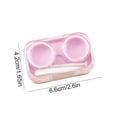thumbnail image 3 of karymi Contacts Lens Case Portable and Great Looking Travel Contacts Lens Storage Box Compact Holders for Daily and Travel Use Gifts for Men Family Gifts, 3 of 6