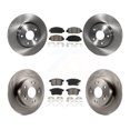 thumbnail image 1 of Transit Auto Front Rear Disc Brake Rotors and Semi-Metallic Pads Kit for Car Honda Accord K8S-102265, 1 of 11