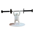 thumbnail image 1 of Funny Weightlifting Figure Desk Organizer Stand Compact Desktop Storage Holder for Jewelry Watches Small Items Home Decor, 1 of 2