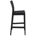 thumbnail image 2 of Compamia Ares Outdoor Bar Stool - Set of 1, Black, 2 of 9
