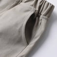 thumbnail image 4 of Birdeem Ensemble d'Été pour Enfants Garçons Chemise à Manches Courtes à Col à Revers et Short avec Cravate, 4 of 9
