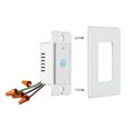 thumbnail image 1 of Maoww DS-123-1 Interrupteur Mural Intelligent Sans Fil Wifi 1 Gang 1800W Télécommande Interrupteur Intelligent Norme US pour Application Smart LIFE, 1 of 7