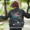 thumbnail image 4 of Backpacks for School Pvc Transparent Student Bag, Large Capacity Backpack, Leisure Travel Transparent Backpack, Pvc Large Backpack Large Backpack for School, 4 of 4