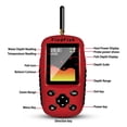 thumbnail image 2 of Fish Finder Sonar Fish Finders Fishing Echo 36M Sounder Fishing Detector Portable Fish Finder ,Easy to Use, 2 of 6