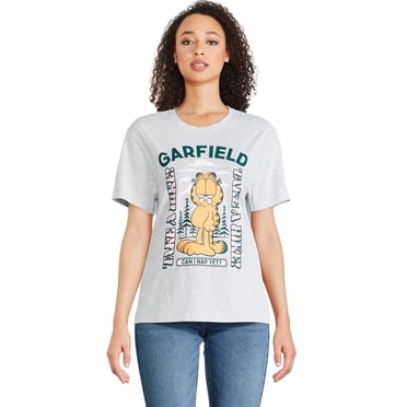 Garfield Women's Boyfriend Crew Neckline Tee