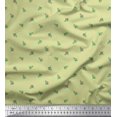 thumbnail image 1 of Soimoi Rayon Fabric Leaves & Buds Floral Decor Fabric Printed Yard 42 Inch Wide, 1 of 3
