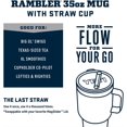 thumbnail image 2 of YETI Rambler 35 oz Straw Mug, Vacuum Insulated, Stainless Steel, Rescue Red, 2 of 8