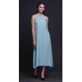 thumbnail image 4 of Bimba Robe de Plage d'Été pour Femmes à Imprimé Floral, Dos Nu, Col Licou – XX-Grand, 4 of 6