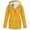 Yellow, variant on Meichang Women's Plus Size Fleece-Lined Windbreaker,Oversized Thicken Fleece Lined Raincoat Waterproof Thermal Trench Coat Hoodies Outdoor Warm Hooded Rain Jacket
