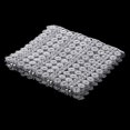 thumbnail image 2 of jifeng 2x1 Yard 16 Rangs Fleur Diamant Maille Wrap Ruban Strass Décoration de Mariage, 4 Pcs, 2 of 9