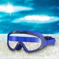 thumbnail image 3 of Boovnll Swim Goggles, Children's Swimming Goggles Swim Caps Boys' and Girls' Swimming Goggles Waterproof and High-Definition Large Frame Diving Goggles Equ, Swimming Goggles, Goggles, 3 of 5