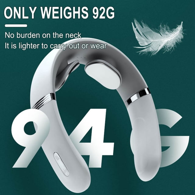 EGNMCR Electric Neck Massage Instrument Multi Functional Neck Electromagnetic Heating Neck Protector Massage apparatus
