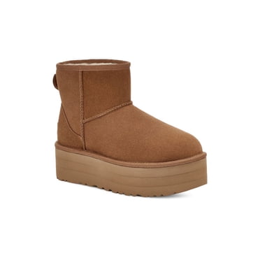 UGG Bottes à Plateforme Classic Mini pour Femmes Châtaigne - 1134991-CHE