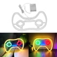 thumbnail image 4 of LED Neon Sign, 11inx7.5in Neon Light Gamepad Shape Safe Durable  For Bar, 4 of 8