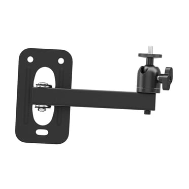 Support Mural en Métal pour Projecteur, Support Mural pour Projecteur pour Hôtel et Maison, Bras Simple 20 cm