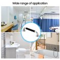 thumbnail image 3 of Poignée de Barre Grab Antidérapante pour Douche de 15,7 Pouces en Acier Inoxydable pour Salle de Bain, Poignée de Barre Grab Recouverte de Silicone, 3 of 8