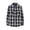 Black, variant on Aqestyerly Men's Flannel Shirt Long Sleeve Plaid Regular Fit Fashion Casual Shirt for Daily Fall Winter Wear HWRETIE