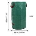 thumbnail image 3 of Contenant de Rangement de Jardin Extérieur Robuste pour une Gestion Efficace des Feuilles et des Déchets de Cour, 3 of 6