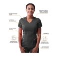 thumbnail image 3 of Adar Pro Scrub Set for Women - Modern V-Neck Scrub Top & Tailored Yoga Scrub Pants, 3 of 7