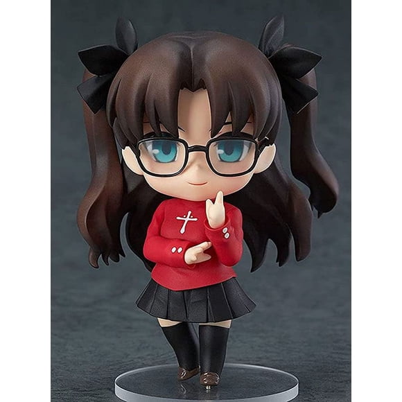 Figurine ate/Stay Night Tohsaka Rin Figurine Anime Fille Chibi Figurine d'Action