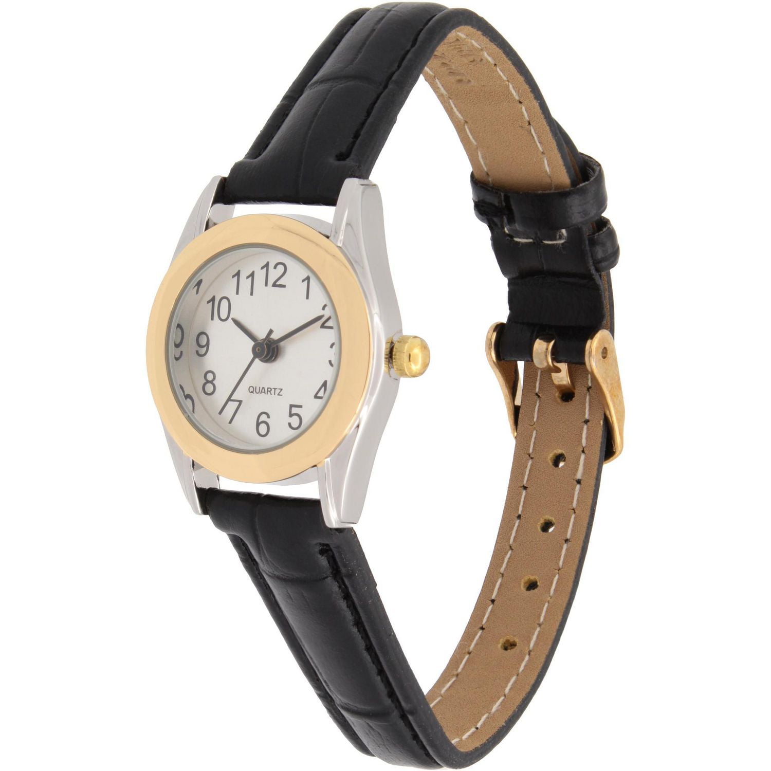 Montre pour femme avec bracelet noir