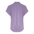 thumbnail image 5 of T-Shirts Femmes Lot Mode Décontractée Col en V Manches Courtes Haut T-Shirt - Hontri, 5 of 5